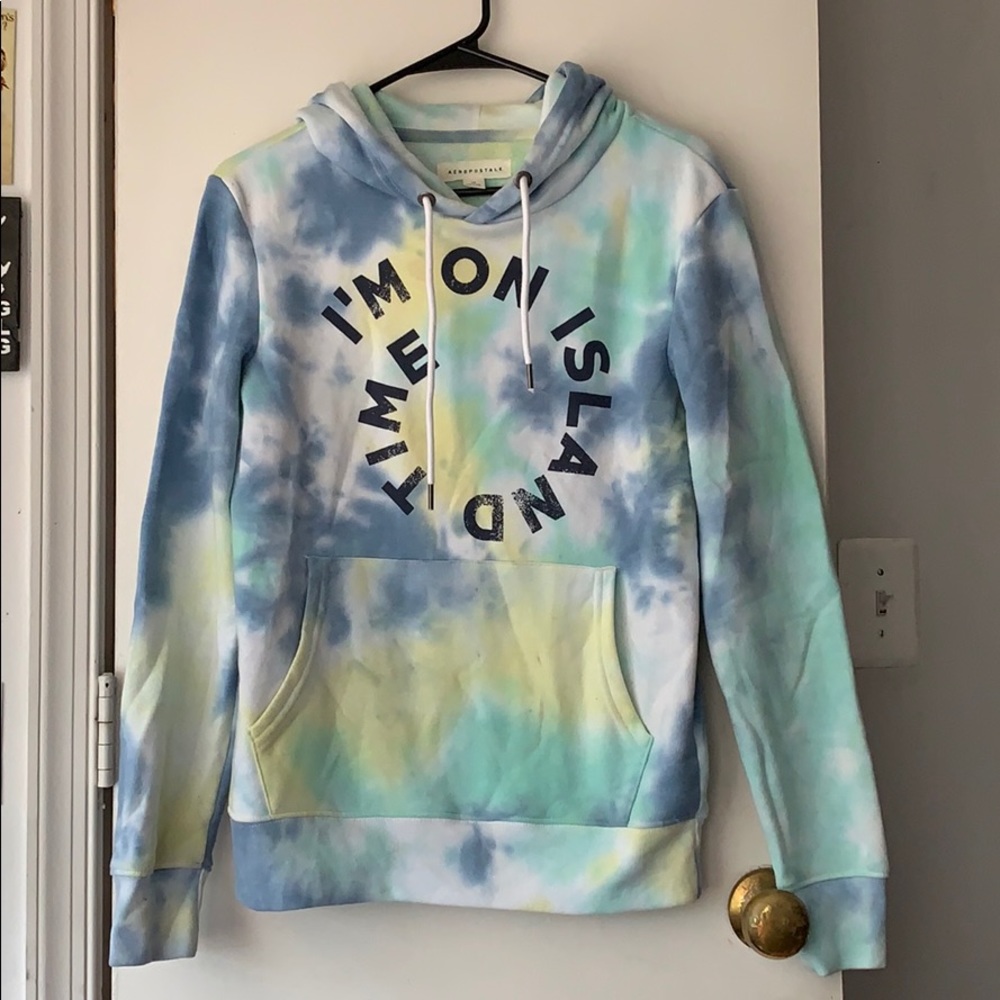 Tie Dye “I’m on island time” Hoodie